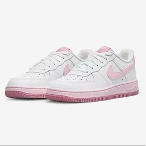 Nike Girls Force 1 Pink/White